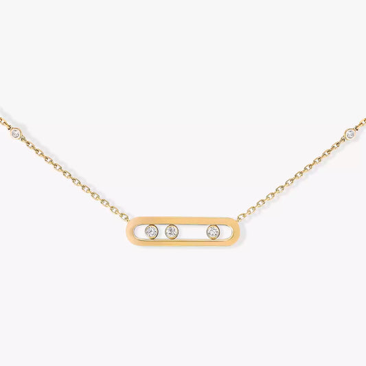 Mollyanne Baby Gold Movement Necklace