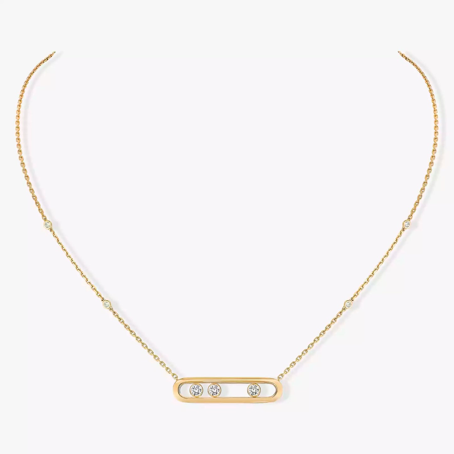 Mollyanne Gold Movement Necklace