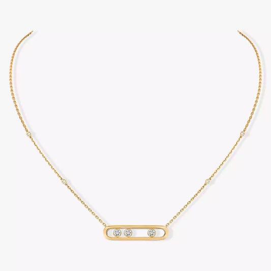 Mollyanne Gold Movement Necklace